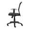 Officesource Crossway Collection Mesh Back Task Chair with Black Base 610FBK - alternate 5